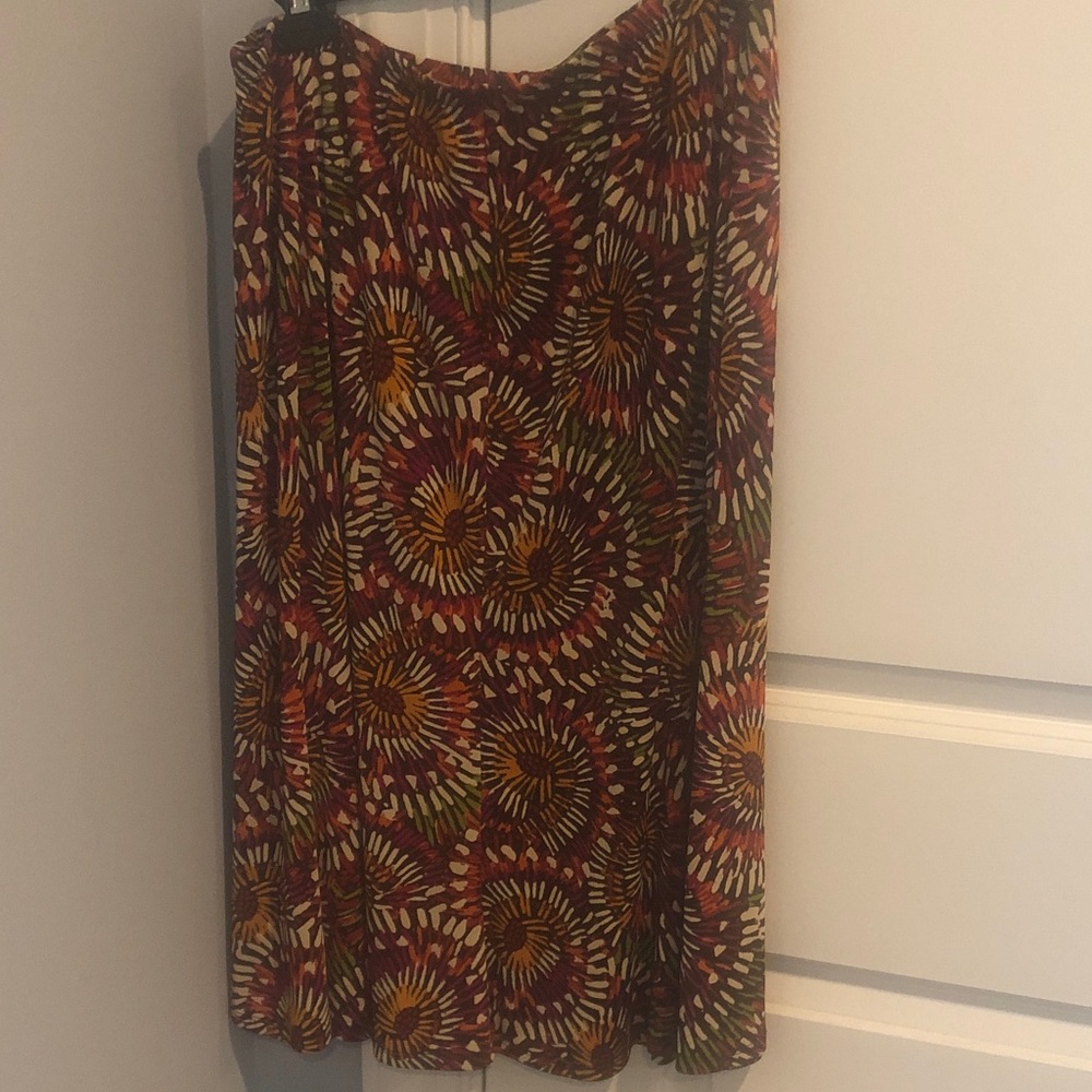 Chico's Multicolor A-Line Skirt